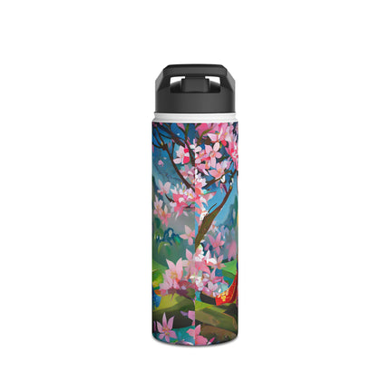 Fairy Animals Writing Wishes Stainless Steel Water Bottle