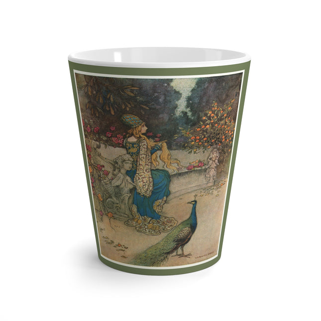 Preziosa in the Garden by Warwick Goble Latte Mug