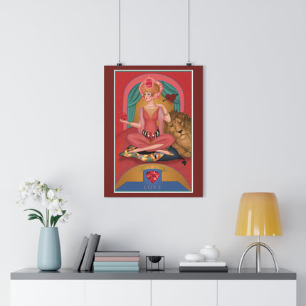 July & Ruby (from the Gem Series) by Sofia Chiostri Giclée Art Print