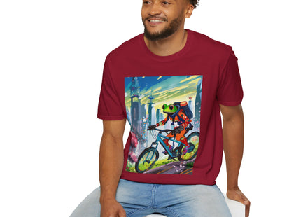 Cyberpunk Frog Softstyle T-Shirt