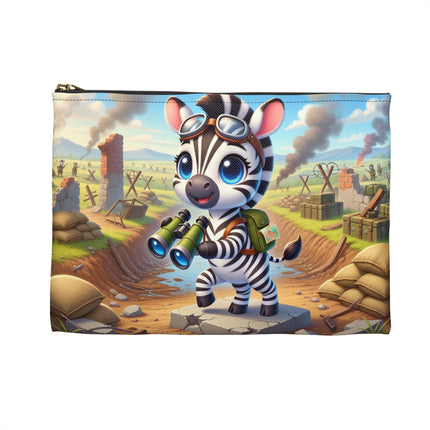 Zebra Lookout Accessory Pouch – Curious Explorer & Safari Spirit