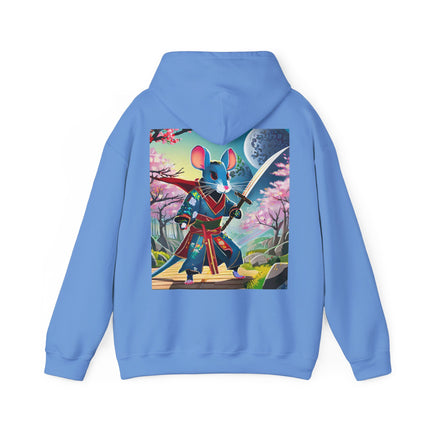 Cyber Samurai Rat – Heavy Blend™ Hooded Sweatshirt