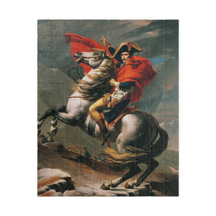 Napoleon Crossing the Alps by Jacques-Louis David Puzzle (110, 252, 500-piece)