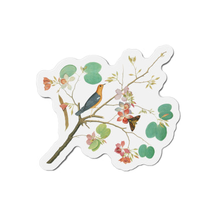 Orange-Headed Ground Thrush by Shaikh Zain al–Din Die-Cut Magnets (5 Sizes)