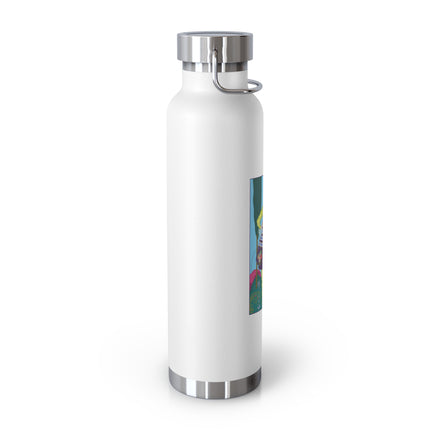 Exquisite Elegance by Umberto Brunelleschi Copper Vacuum Insulated Bottle, 22oz