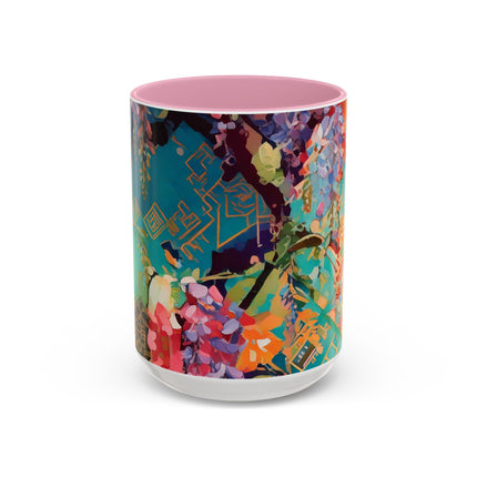 Golden Wisteria Symphony Colorful Mugs (11oz, 15oz)