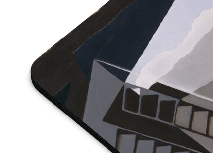 Open Window by Juan Gris Mouse Pad, Round and Rectangle