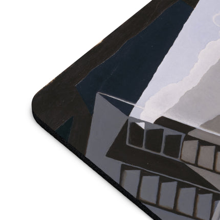 Open Window by Juan Gris Mouse Pad, Round and Rectangle
