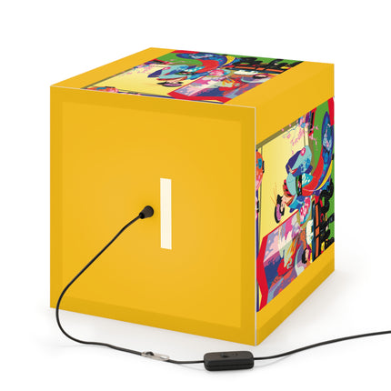 A Timeless Journey by Umberto Brunelleschi Light Cube Lamp