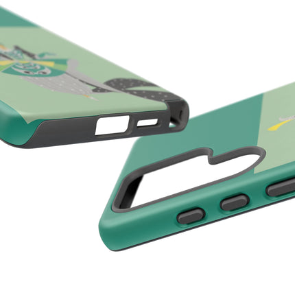Peacock Dancer Phone Case – Opulent Glamour & Theatrical Elegance