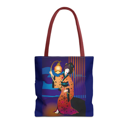 The Enchanting Geisha Tote Bag (AOP)