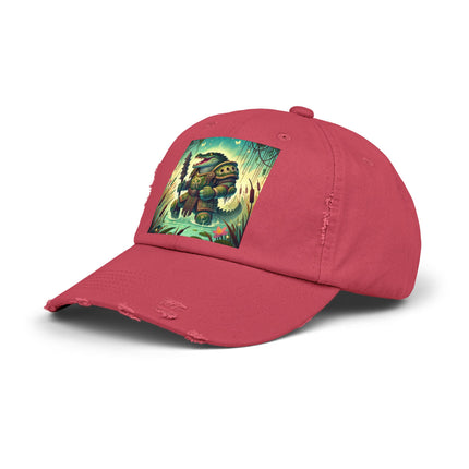 Swamp Tyrant Unisex Distressed Cap