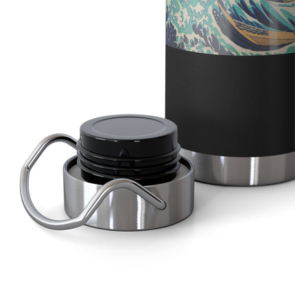 The Great Wave off Kanagawa by Katsushika Hokusai Copper Vacuum Insulated Bottle, 22oz