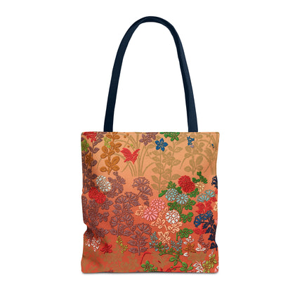 Japanese Flower Pattern by G.A. Audsley Tote Bag (AOP)