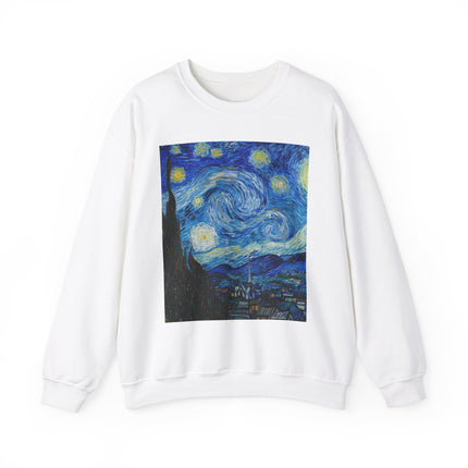The Starry Night by Vincent Van Gogh Heavy Blend™ Crewneck Sweatshirt