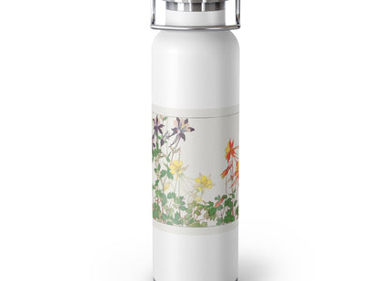 Aquilegia Flower by Tanigami Kônan Copper Vacuum Insulated Bottle, 22oz