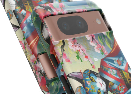 Cyberpunk Geisha Phone Cases