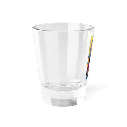 December & Tanzanite (from the Gem Series) by Sofia Chiostri Shot Glass, 1.5oz