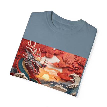 Emergence of the Dragon Unisex Garment-Dyed T-shirt
