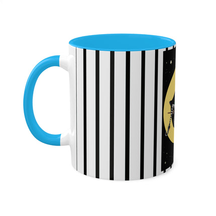 A Witch’s Moonlit Flight Colorful Mugs, 11oz
