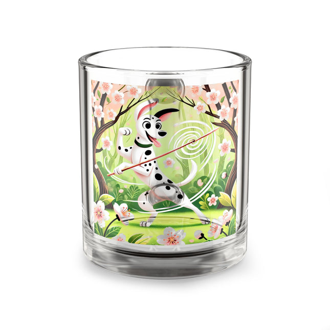 Dalmatian Dance in Glass Mug, 10oz