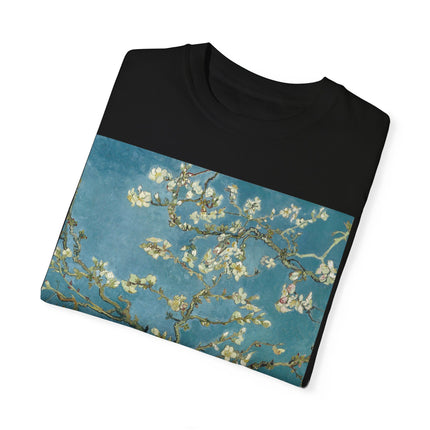 Almond Blossom by Vincent van Gogh Unisex Garment-Dyed T-shirt