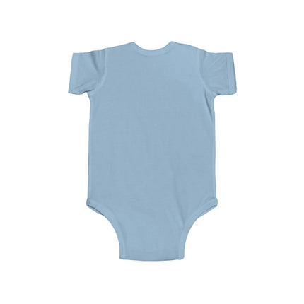 Spring Serenity Baby Bodysuit – Bunny in Kimono Meadow Design