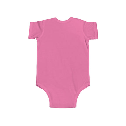 Spring Serenity Baby Bodysuit – Bunny in Kimono Meadow Design