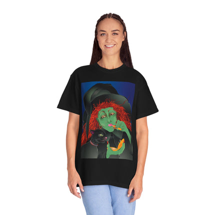Mirror, Mirror A Witch's Touch Unisex Garment-Dyed T-shirt