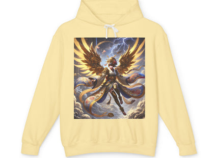 Valkyrie Descending Through Storm Hoodie