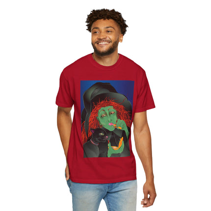 Mirror, Mirror A Witch's Touch Unisex Garment-Dyed T-shirt
