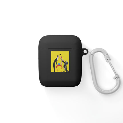 Golden Embrace – 1920s Art Deco AirPods Case