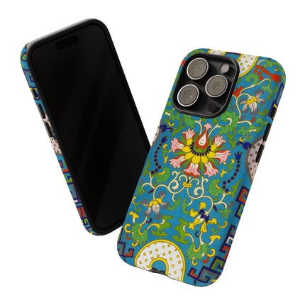 Chinese Floral Illustration by Owen Jones Phone Cases