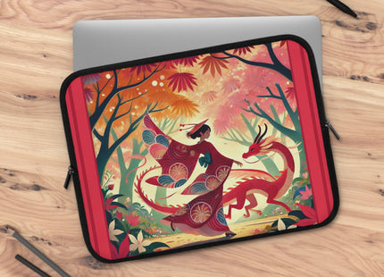 The Dragon Fairy's Dance Laptop Sleeve