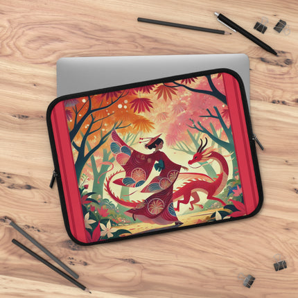 The Dragon Fairy's Dance Laptop Sleeve