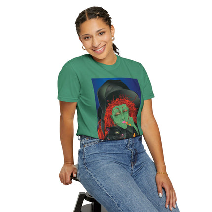Mirror, Mirror A Witch's Touch Unisex Garment-Dyed T-shirt