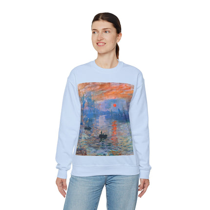 Sunrise by Claude Monet Heavy Blend™ Crewneck Sweatshirt