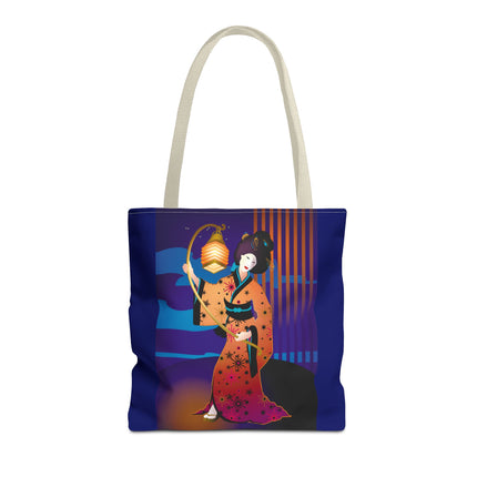 The Enchanting Geisha Tote Bag (AOP)