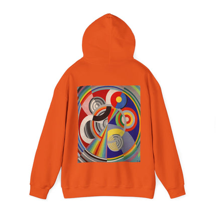 Rythme No. 1 by Robert Delaunay Heavy Blend™ Hooded Sweatshirt