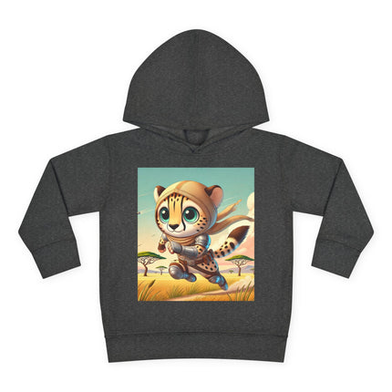 Swift Cheetah Toddler Pullover Fleece Hoodie