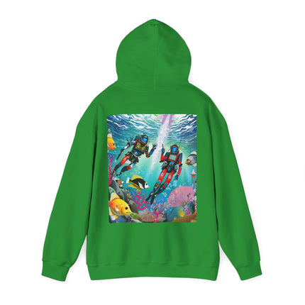 FBI Robot Dive Team – Heavy Blend™ Hooded Sweatshirt
