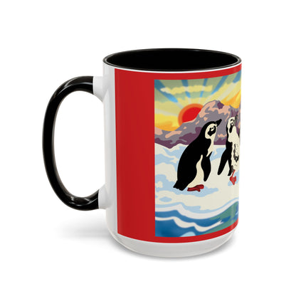 Snowball Shenanigans Colorful Mugs (11oz, 15oz)
