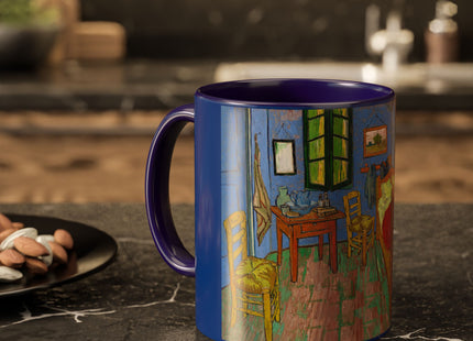 The Bedroom by Vincent van Gogh Colorful Mugs (11oz, 15oz)