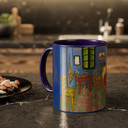 The Bedroom by Vincent van Gogh Colorful Mugs (11oz, 15oz)