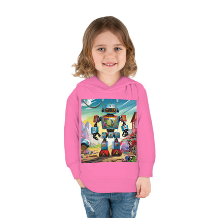 The Rusty Robot Toddler Pullover Fleece Hoodie