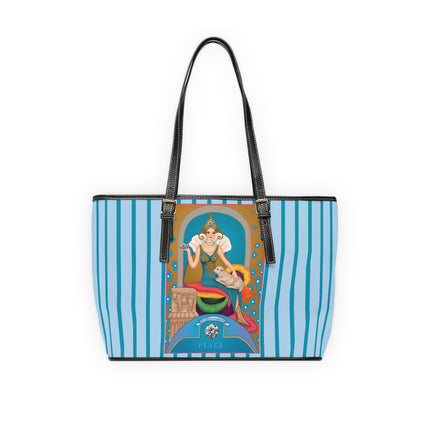 April & Diamond (from the Gem Series) by Sofia Chiostri PU Leather Shoulder Bag