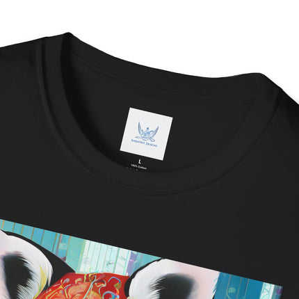 Cybernetic Red Panda Softstyle T-Shirt