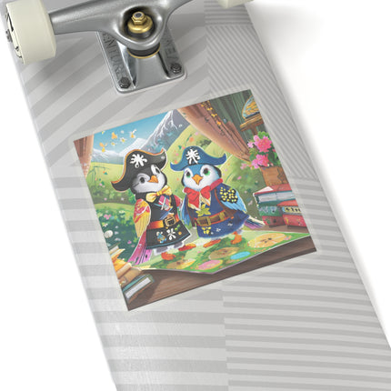 Ahoy, Matey! Kiss-Cut Stickers (4 Sizes)