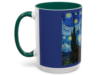 The Starry Night by Vincent Van Gogh Colorful Mugs (11oz, 15oz)