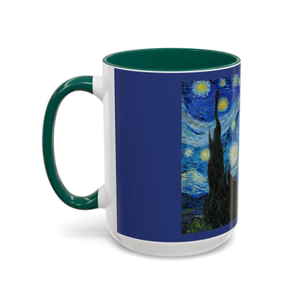 The Starry Night by Vincent Van Gogh Colorful Mugs (11oz, 15oz)